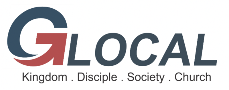 Logo: Glocal - Kingdom, Disciple, Society, Church